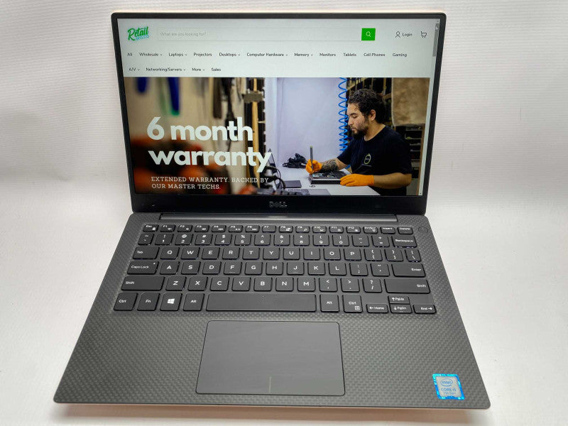 DELL XPS 13 9360 with i5-7200U CPU 8GB RAM & 256GB SSD Storage  -