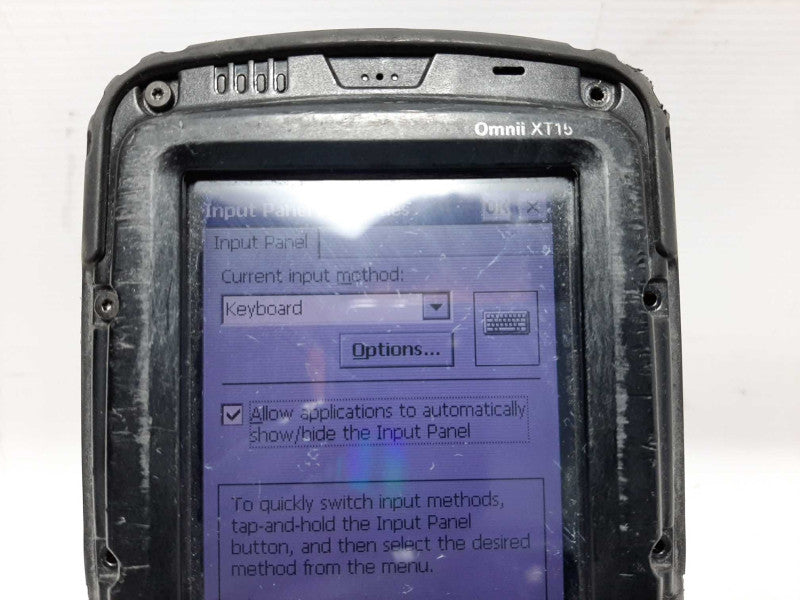 Psion Inc. Omnii XT15 7545MBW Barcode Scanner with Battery READ $