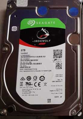 6TB 3.5\\'\\' SATA HDD SEAGATE IRONWOLF