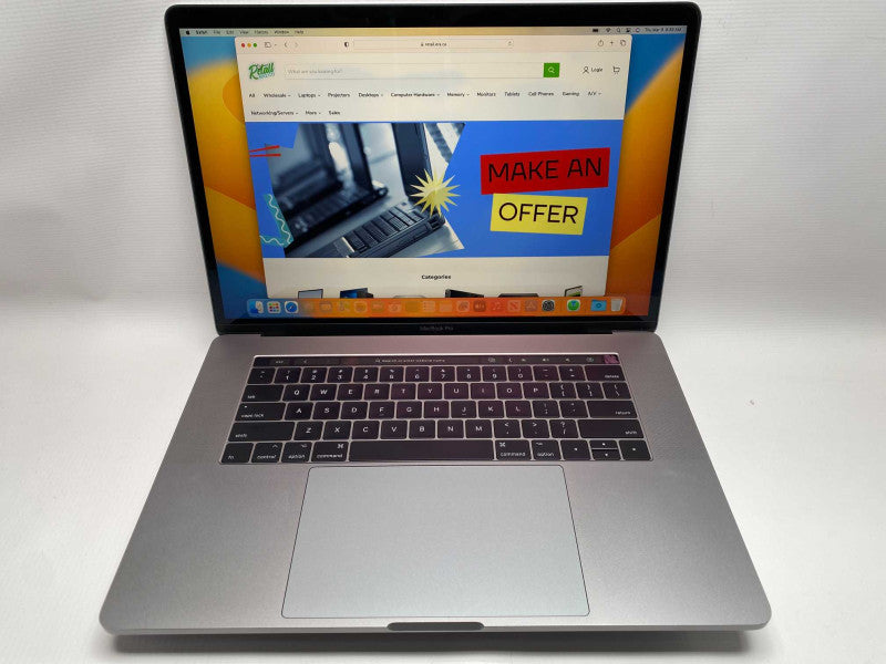2017 MacBook Pro 15-inch TouchBar with Intel i7 CPU 16GB RAM & 1TB Storage  -