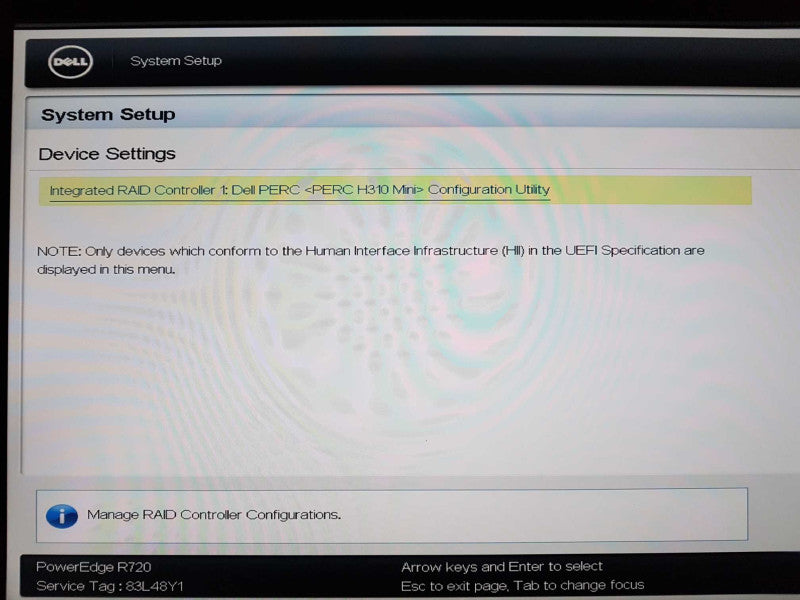 dell poweredge R720 2x Xeon E5-2609 @ 2.40ghz / 48gb ram / H310 Mini raid #