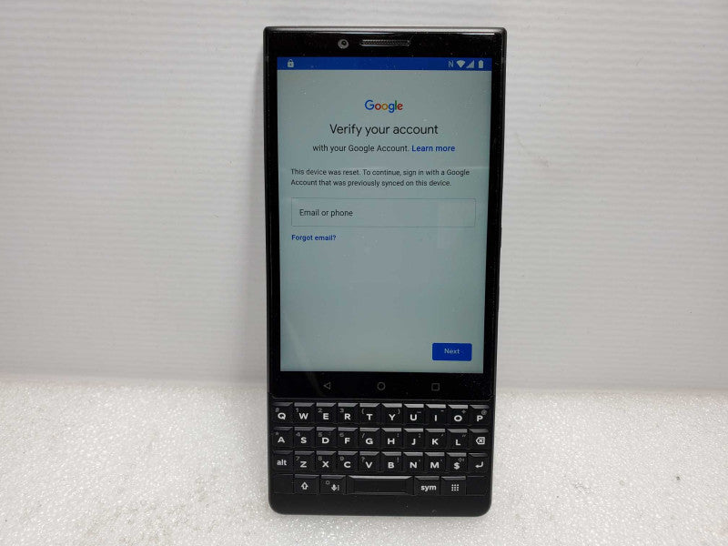 BlackBerry Key 2 - Black [BBF100-2 / Read] (