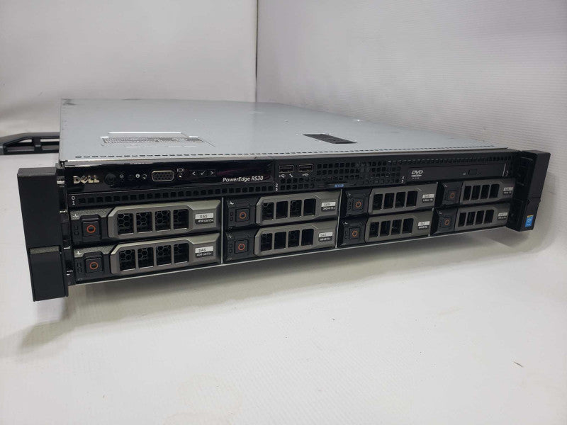 Dell PowerEdge R530 1x Xeon E5-2640 v3 @ 2.60GHz 32 GB DDR4 RAM H730 Mini )