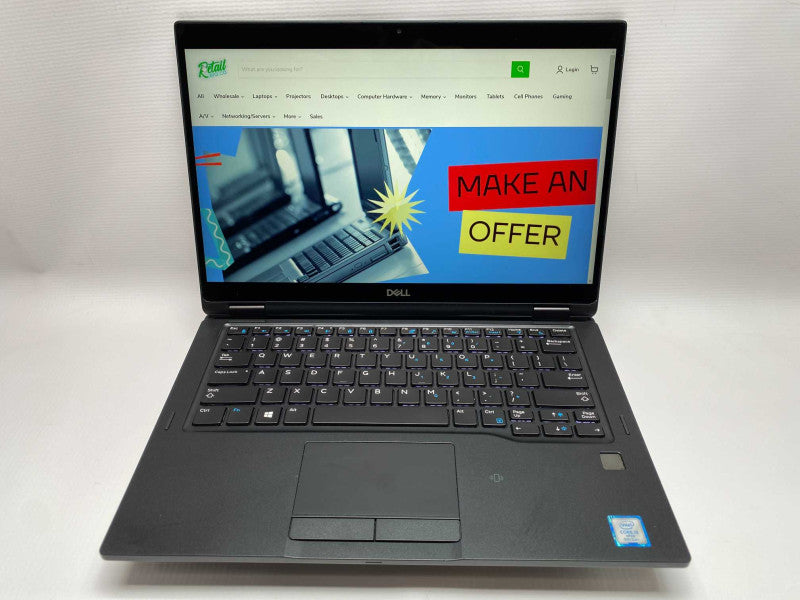 DELL 7390 2-in-1 with i5-8350U CPU 16GB RAM & 256GB SSD READ  -