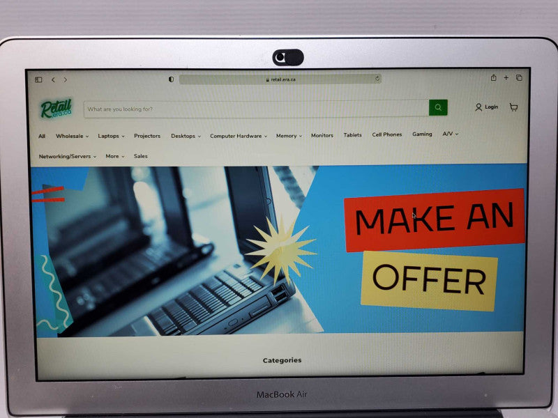 Macbook Air A1466 Early 2014 13.3\\", Core i5 1.4GHz/4GB, 128GB SSD ~