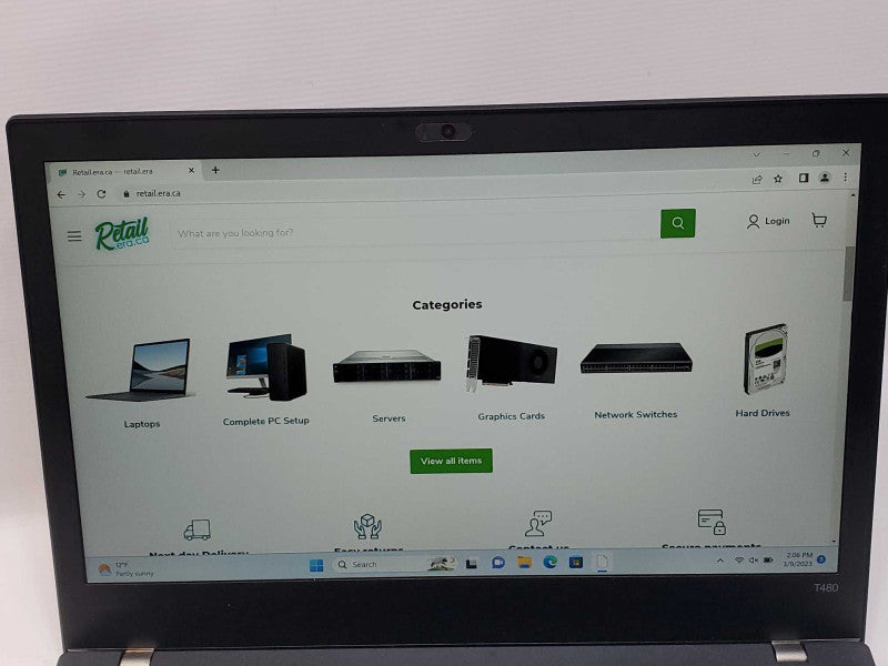 Lenovo ThinkPad T480 14\\" Core i5-8350U 1.7GHz/8GB DDR4, 256GB SSD ~