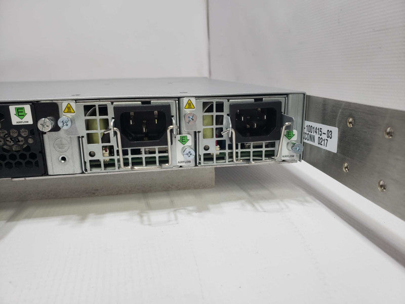 Brocade BR-VDX6740T 48 Port Gigabit Switch 2x PSU RackMount Ears+ Rail  )