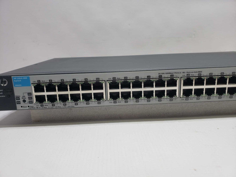 HP J9660A 1810-48G 48-Port Web Managed Gigabit Layer 2 Switch )
