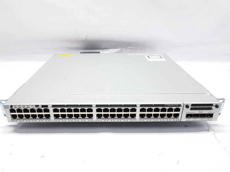 CISCO Catalyst 3850P Series WS-C3850-48F-S / 10G Network module / FACT RESET #