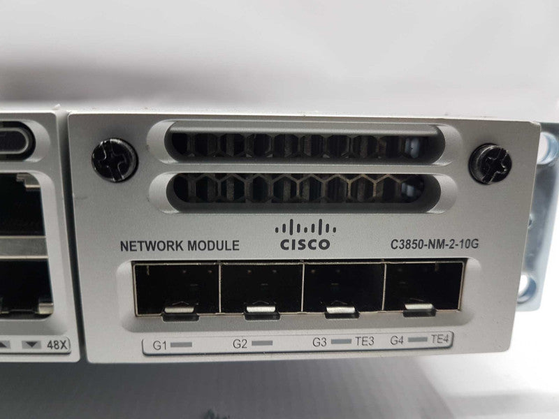 CISCO Catalyst 3850P Series WS-C3850-48F-S / 10G Network module / FACT RESET #