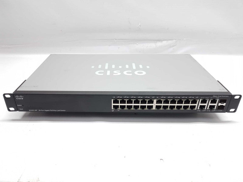 Cisco small business switch SG300-28P gigabit PoE Managed Switch - reset #