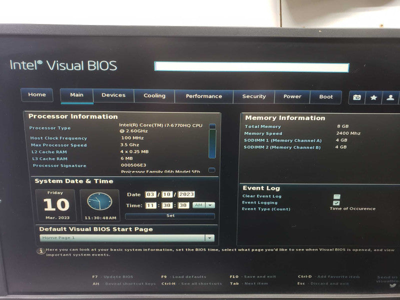 Creston/Intel NUC i7-6770HQ 8 GB RAM 128 GB M.2 )