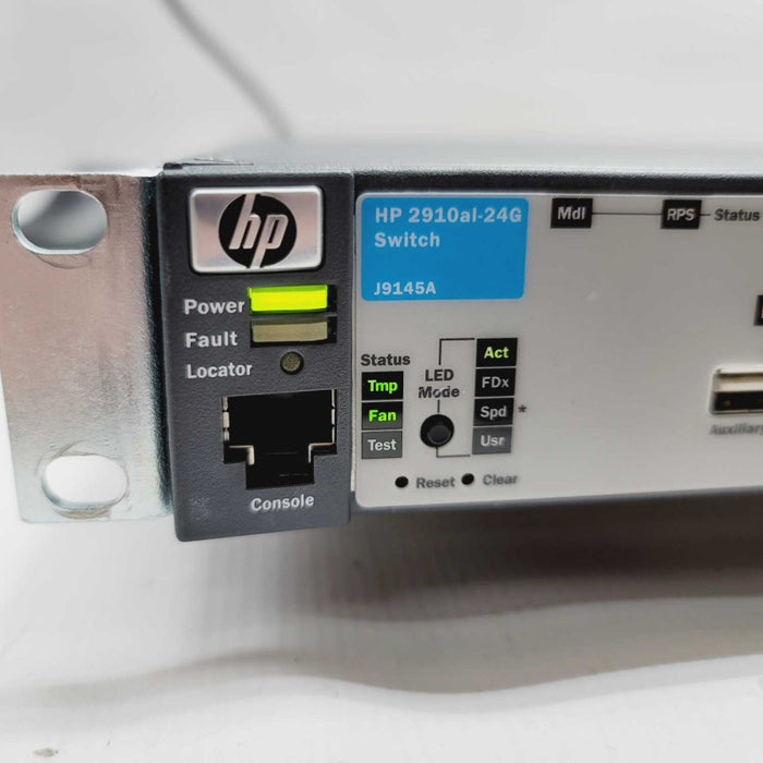 J9145A HP ProCurve 2910al-24G 24 Port Gigabit Network Ethernet Switch Q=