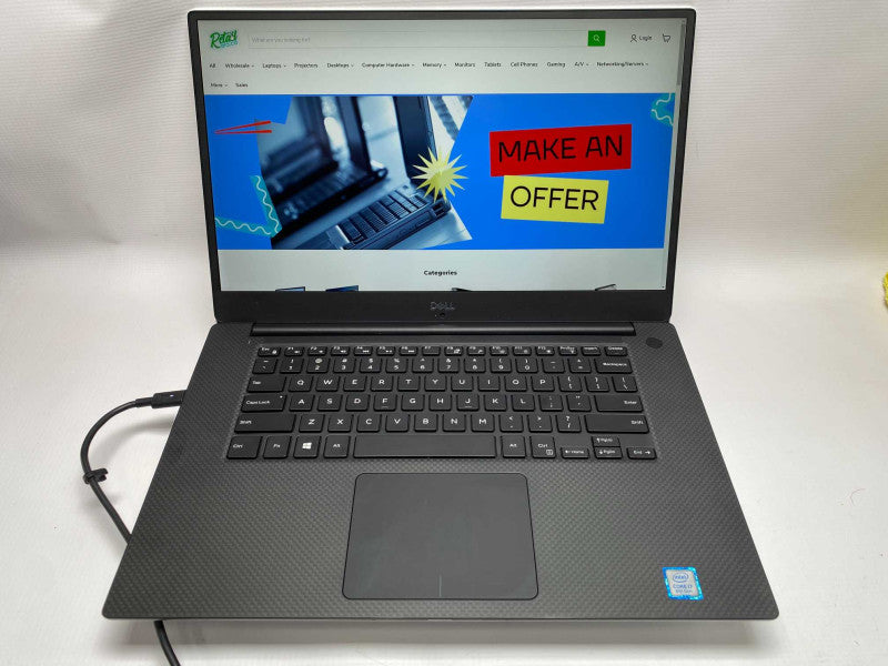 DELL XPS 15 9570 with i7-8750H 16GB RAM 512GB SSD READ -