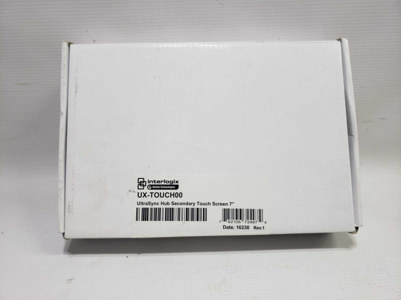 Interlogix UX-Touch00 UltraSync Hub Secondary Touch Screen 7\\" Rev.1 **READ** )