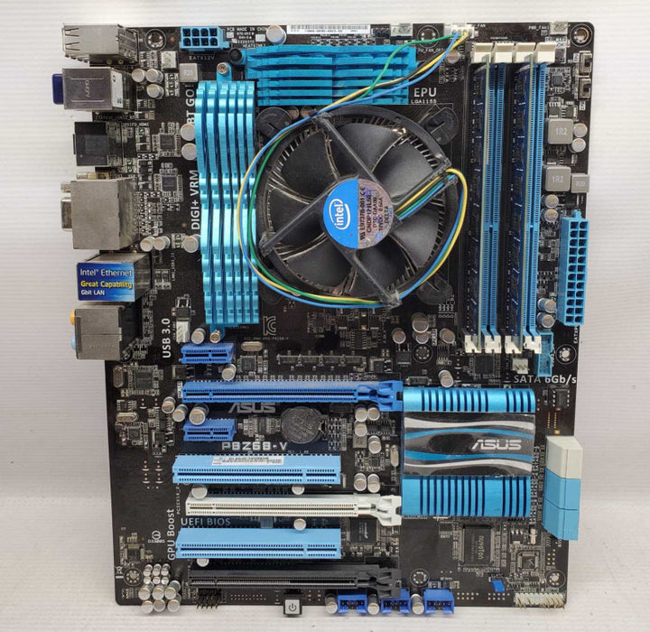 Asus P8Z68-V Core i5-2500 @ 3.3GHz 8GB DDR3-12800U (