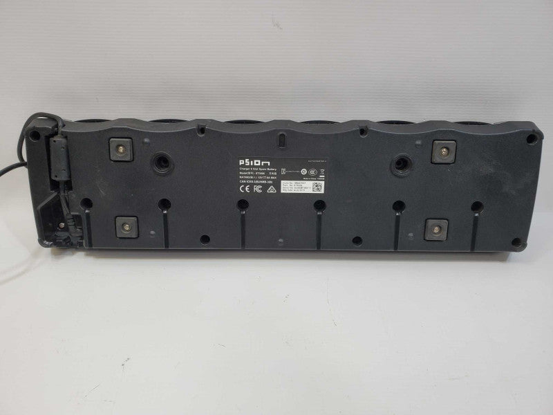 Psion Zebra 6 bay Battery Charger ST3006 w/ 6 Batteries (