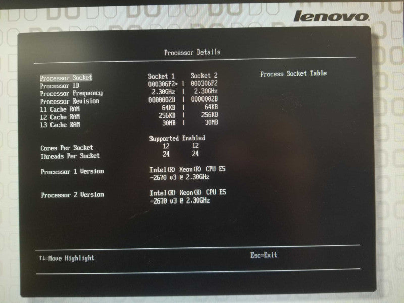 Lenovo System x3550M5, 2x Xeon E5-2670v3 2.30ghz 64GB DDR4 M5210 2x PSU 2.5\\" _