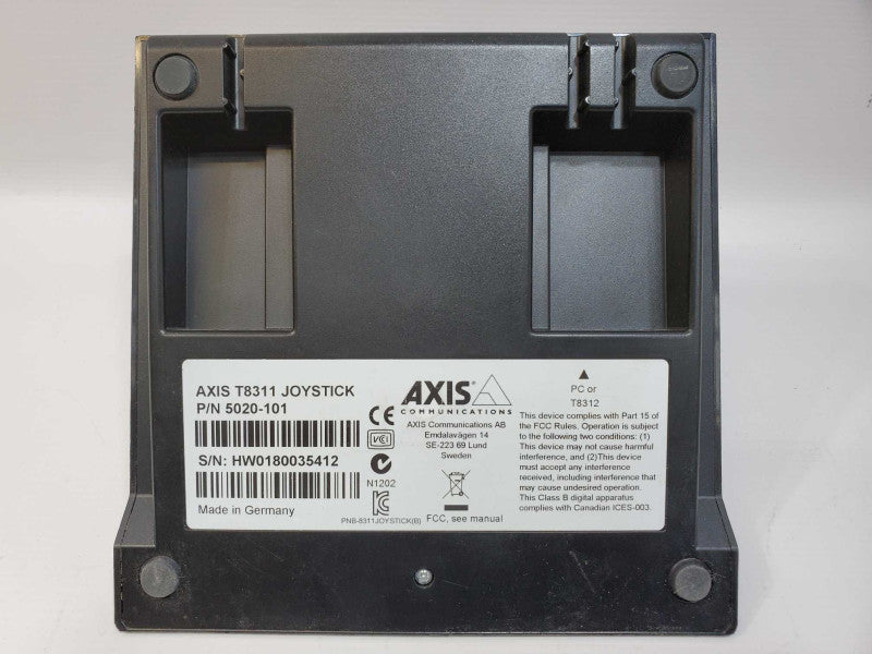 Axis T8311 Video Surveillance Control USB Tilt Joystick (