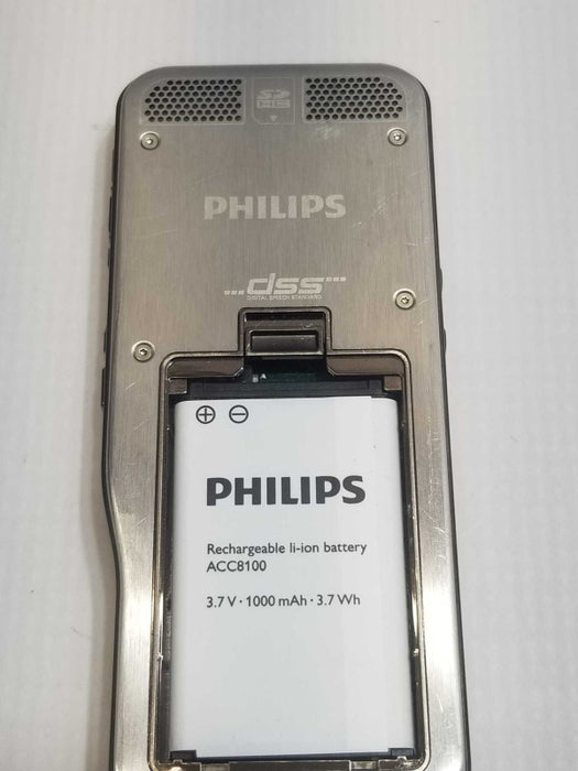 Philips DPM6000 Digital Pocket Memo Voice Recorder / Dictaphone 32GB _