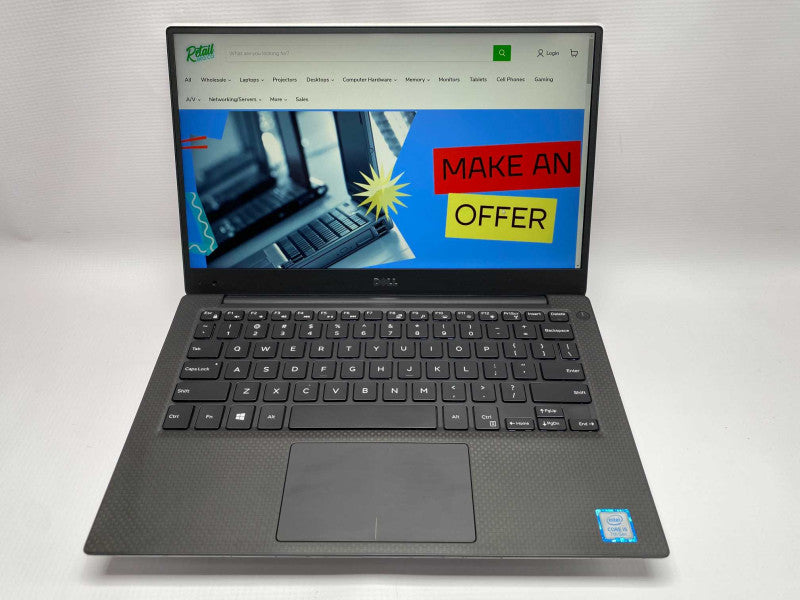 DELL XPS 13 9360 with i5-7200U CPU 8GB RAM & 256GB SSD Storage  -