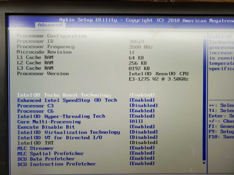 Intel E98681-352 ATX Motherboard + Xeon E3-1275 @ 3.5GHz + 16GB DDR3 [4x 4GB] (