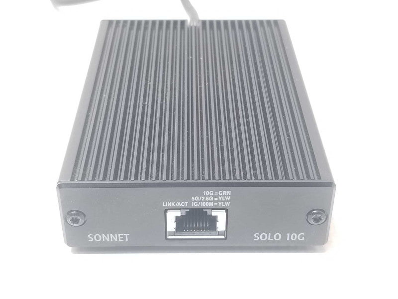 Sonnet Solo10G-10GBASE-T Thunderbolt 3 Adapter with Multi-Gigabit Ethernet _