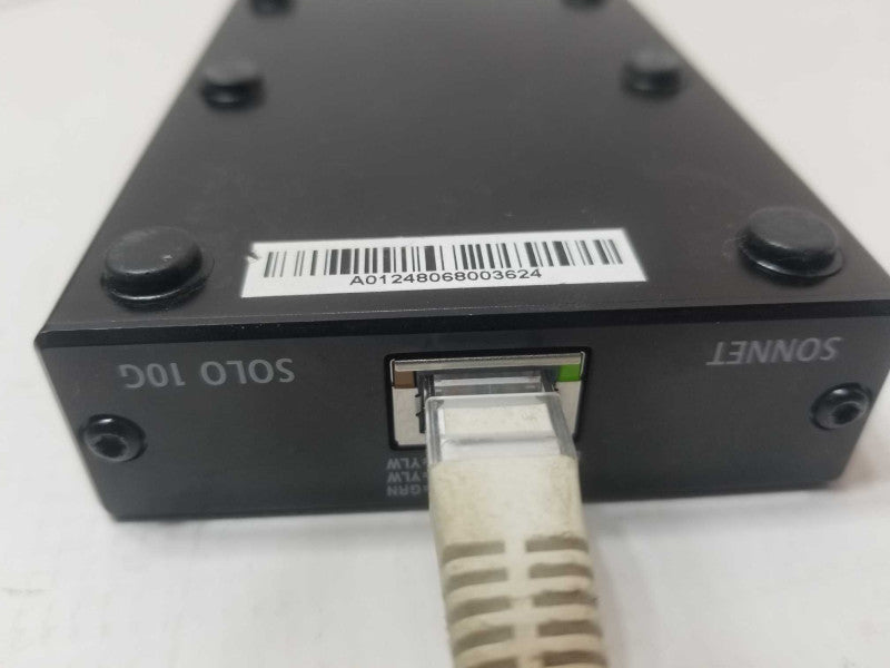 Sonnet Solo10G-10GBASE-T Thunderbolt 3 Adapter with Multi-Gigabit Ethernet _