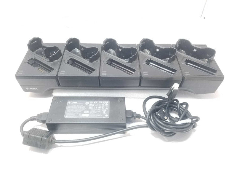 Zebra CRD-NGWT-5S5BC-01 5-Bay Charger for WT6300&WT6000 Wearable w/ Power SEE _