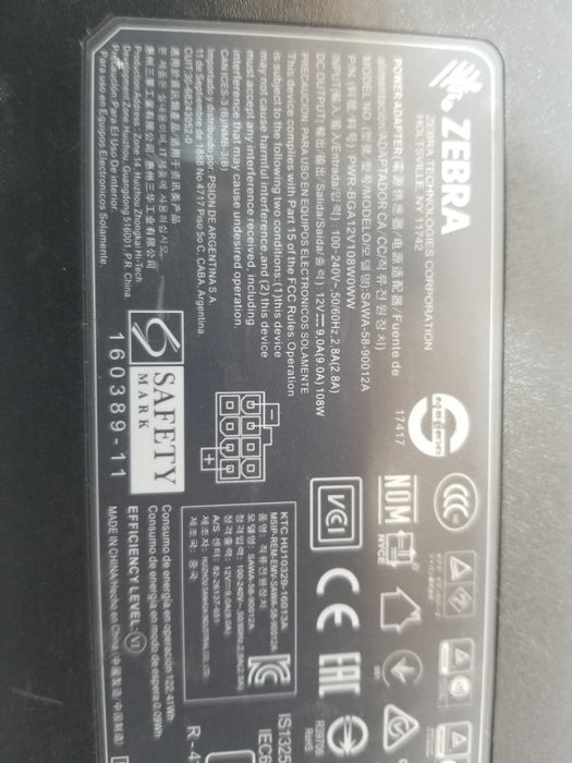 Zebra CRD-NGWT-5S5BC-01 5-Bay Charger for WT6300&WT6000 Wearable w/ Power SEE _