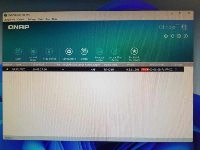 QNAP TS-431U 4-Bay Network Attached Storage, 4x HDD Caddies, No HDD _