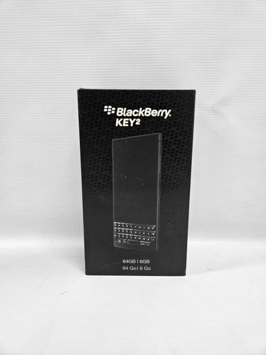 BlackBerry Key 2 BBF100-2 64 GB Unlocked With Box )