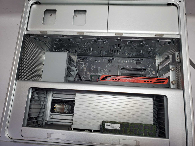 Mac Pro - M.2010 A1289, 1x Xeon 2.8GHz QC/32GB, Radeon HD5770, NO HDDs ~