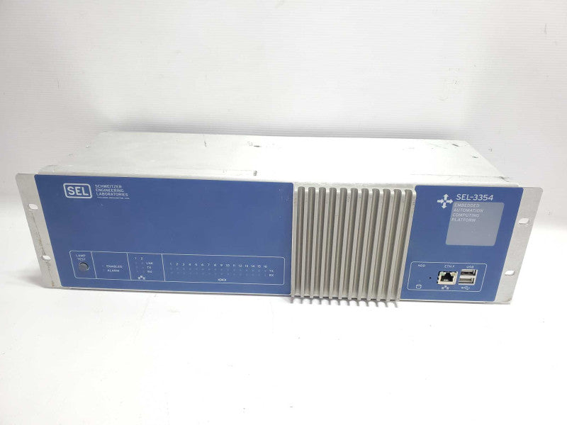 Schweitzer Engineering SEL-3354 Embedded Automation Computing Platform, AS-IS ~