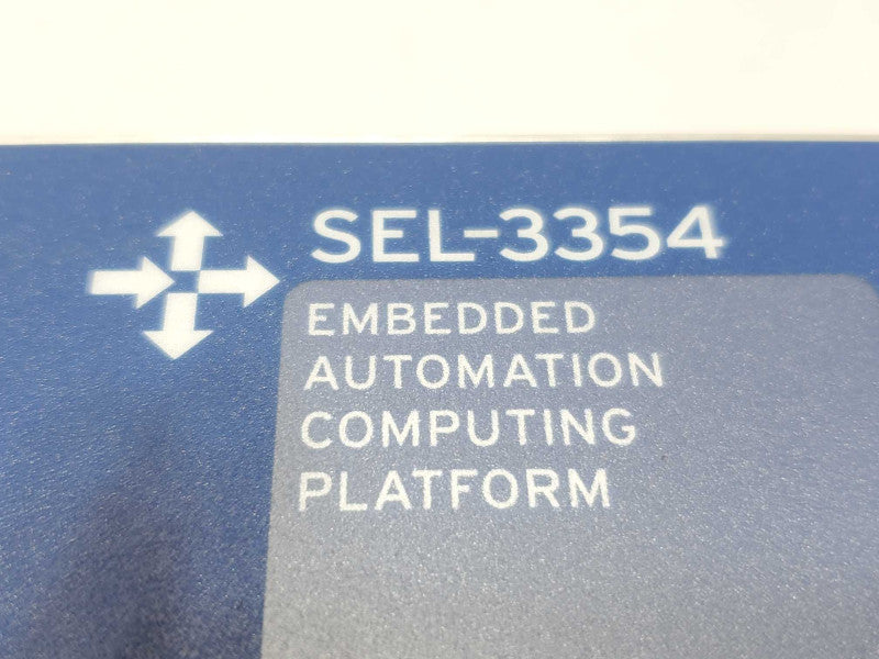 Schweitzer Engineering SEL-3354 Embedded Automation Computing Platform, AS-IS ~