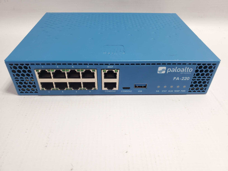 Palo Alto PA-220 Network Security Appliance Firewall Tested and Working Q~