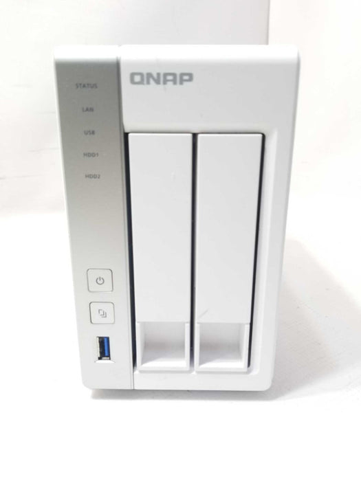 QNAP TS-231 2-Bay Network Attached Storage 2x HDD Trays, Read _