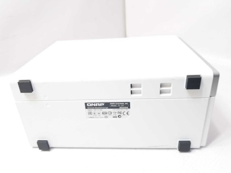 QNAP TS-231 2-Bay Network Attached Storage 2x HDD Trays, Read _