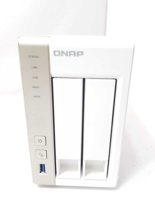 QNAP TS-251 2-Bay Network Attached Storage 2x HDD Trays, Read _