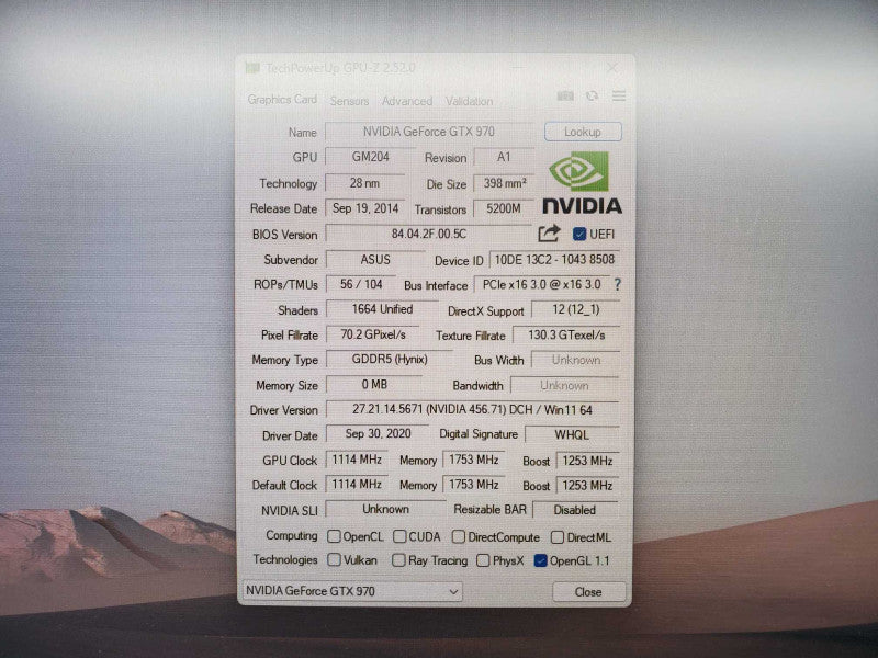 Asus Strix Nvidia GeForce GTX970 Graphics Card [Read] (