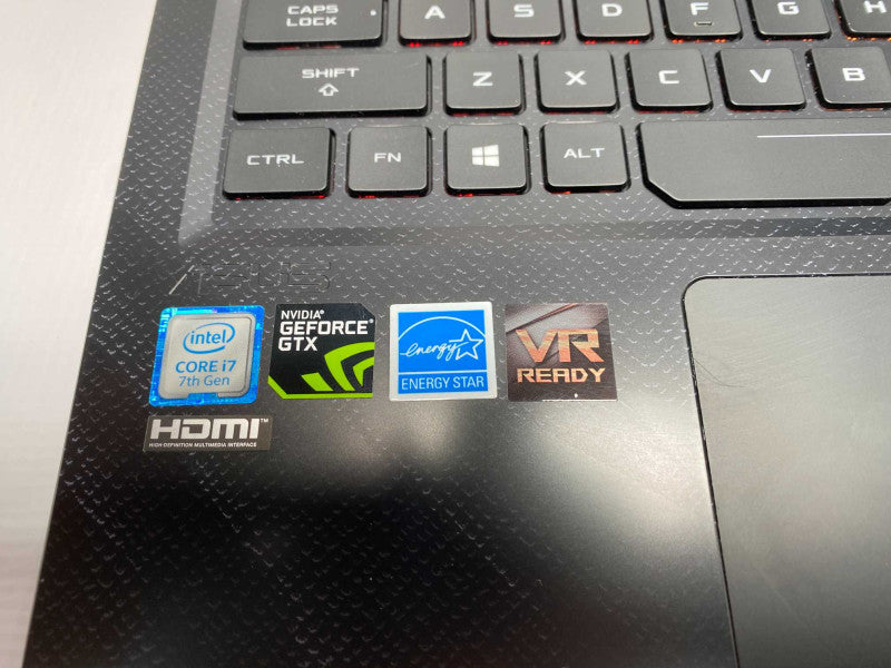 ASUS ROG GL503VM with i7-7700HQ 16GB RAM & 512GB Storage  -