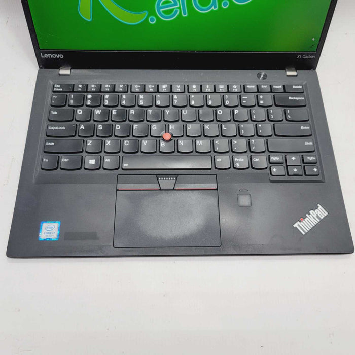 Lenovo Thinkpad X1 Carbon Intel Core i7 7500U 2.7GHz 8GB RAM 256GB SSD =