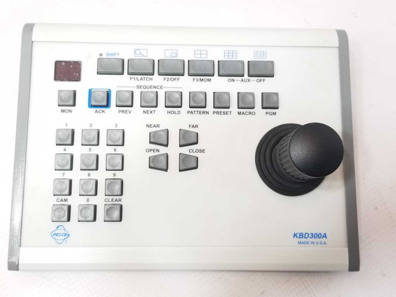 PELCO KBD300A Joystick Keyboard PTZ Controller, Read _