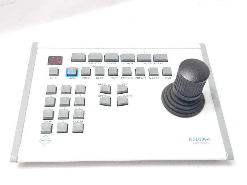 PELCO KBD300A Joystick Keyboard PTZ Controller, Read _