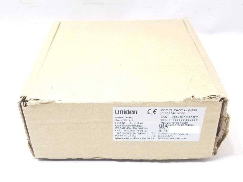Uniden UV350 4G/LTE all-in-one vehicle fleet communication Read _