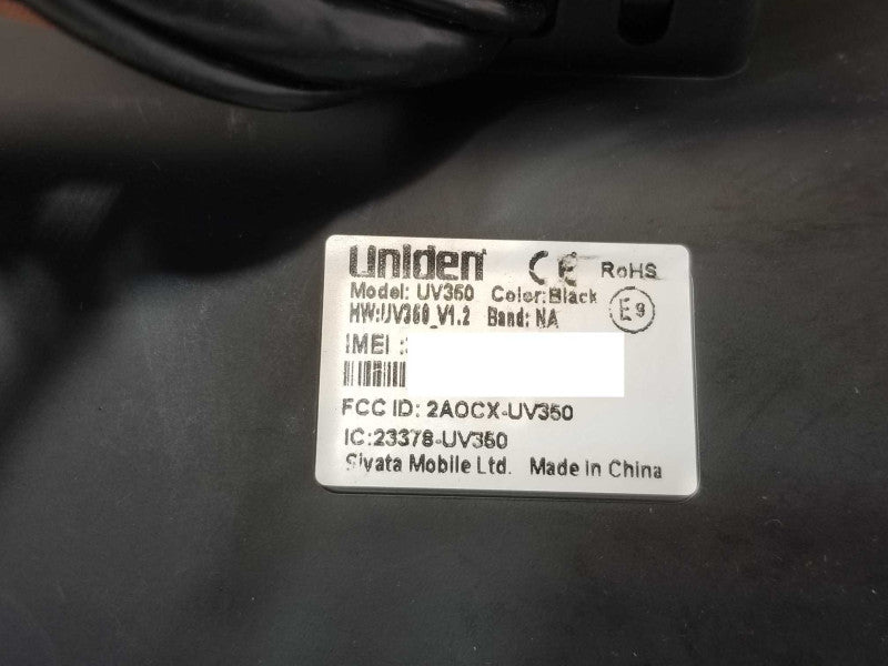 Uniden UV350 4G/LTE all-in-one vehicle fleet communication Read _