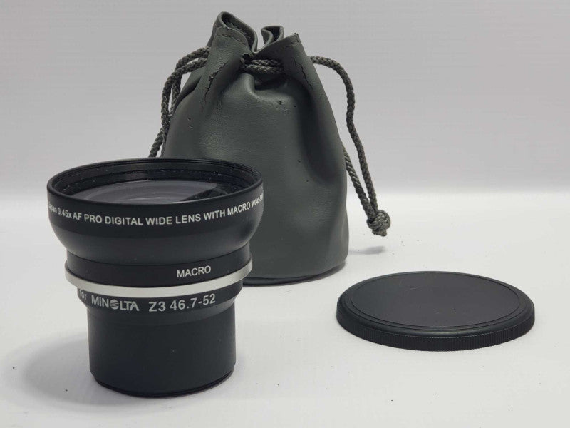 Fujiyama for Minolta Z3 46.7-52 Lens adapter with Macro W045-58BFO (AS-IS) |