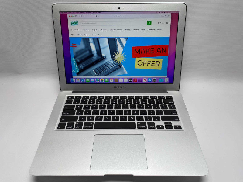 2017 13-inch MacBook Air with i7 CPU 8GB RAM & 250GB Storage  -