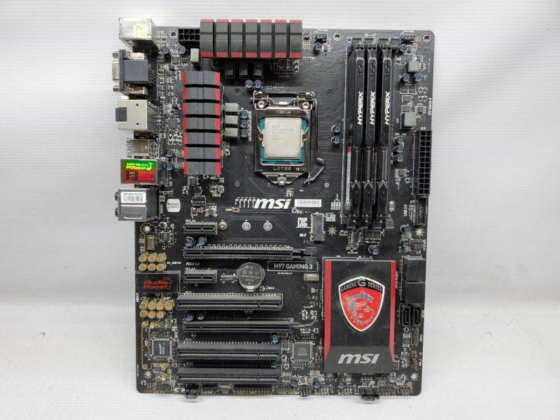 Kit MB MSI H97 Gaming + Core i7-4790K @ 4.0GHz + 12GB DDR3 (