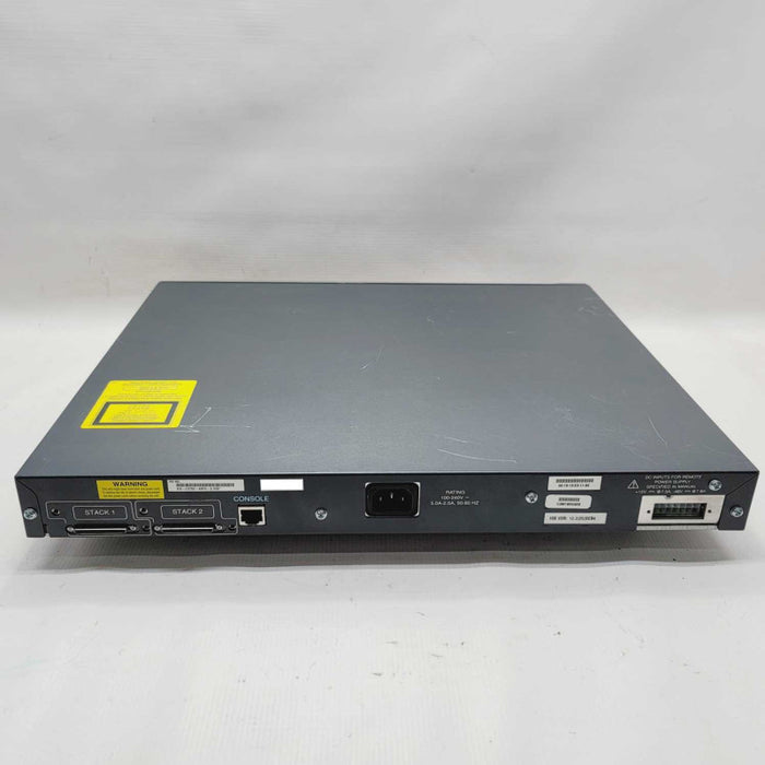 Cisco Catalyst 48-Port PoE Rack Mountable Network Switch WS-C3750-48PS-S =